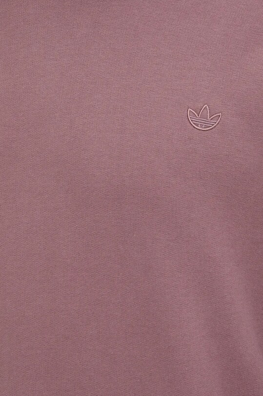 Хлопковая кофта adidas Originals IX9809 розовый