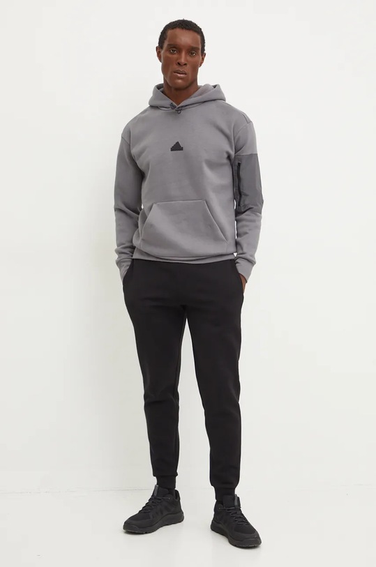 adidas bluza City Escape IY1518 szary AW24