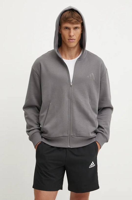 adidas bluza All SZN z kapturem szary IY6548