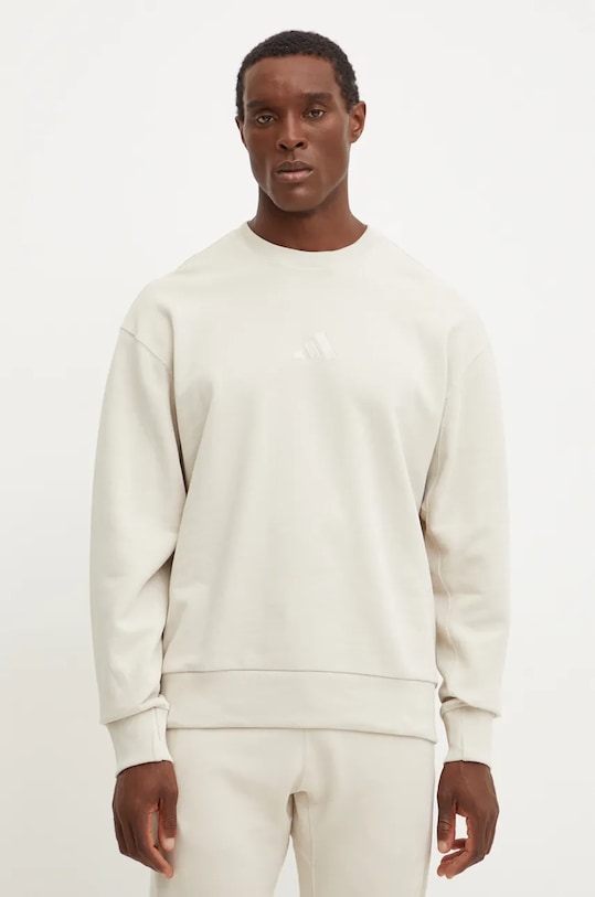 adidas hanorac de bumbac All SZN uni bej IY6550