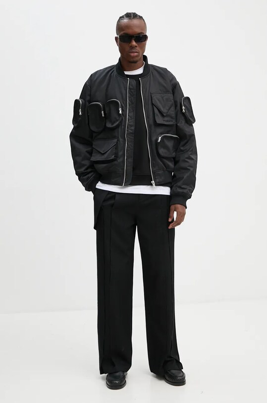 Хлопковая кофта Fiorucci U01FMSCR188CJ05BK02 чёрный AW24