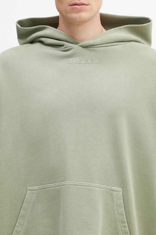 KSUBI hanorac de bumbac Sott Ekcess verde MFA24FL003