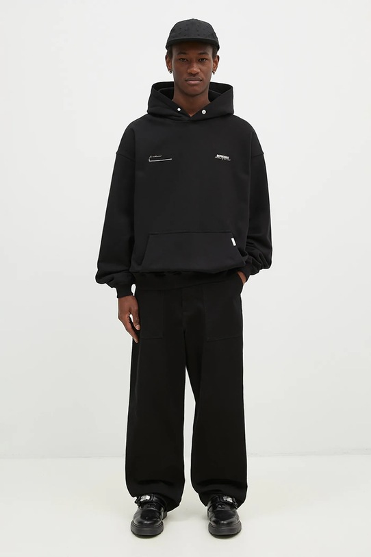 Хлопковая кофта Represent Patron Of The Club Hoodie MLM4270.001 чёрный