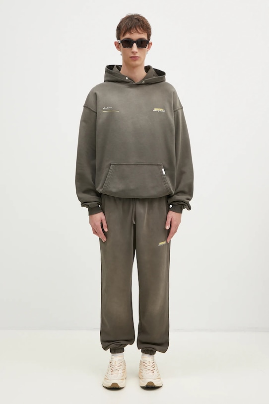 Бавовняна кофта Represent Patron Of The Club Hoodie MLM4270.16 зелений