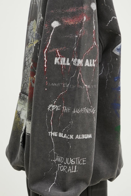 Represent cotton sweatshirt Metallica Master Of Puppets Hoodie gray MLM4374.020