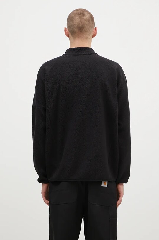 Odjeća Dukserica od flisa ROA Polartec Fleece Button Up RBMW0245FA191 crna