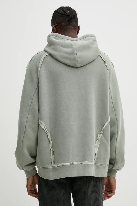 Одяг Бавовняна кофта A-COLD-WALL* Facade Hoodie ACWMW200 сірий