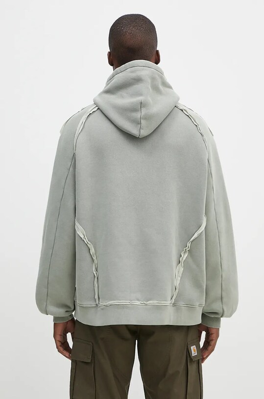 Одяг Бавовняна кофта A-COLD-WALL* Facade Hoodie ACWMW200 сірий