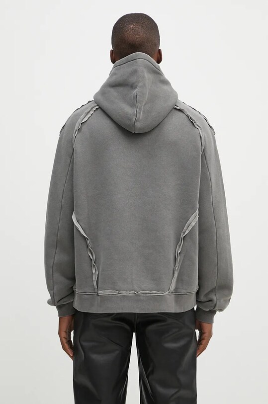 Oblečení Bavlněná mikina A-COLD-WALL* Facade Hoodie ACWMW200 šedá