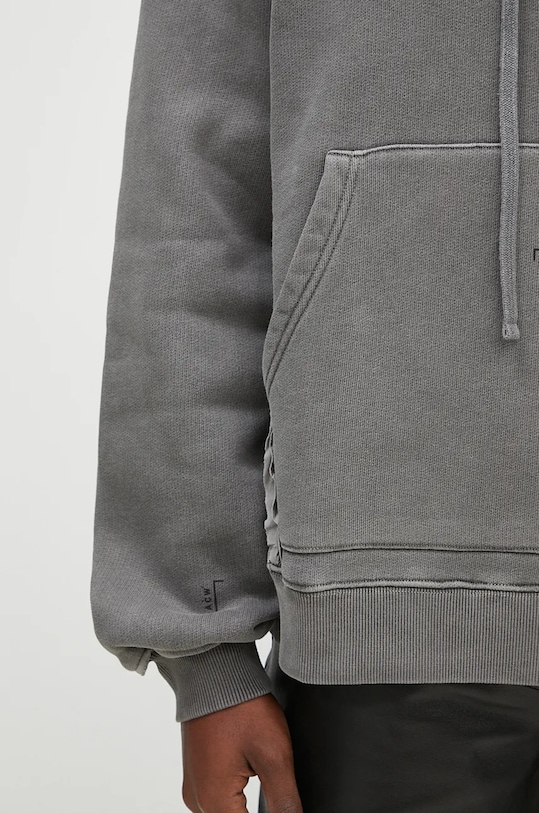 A-COLD-WALL* cotton sweatshirt Facade Hoodie gray ACWMW200