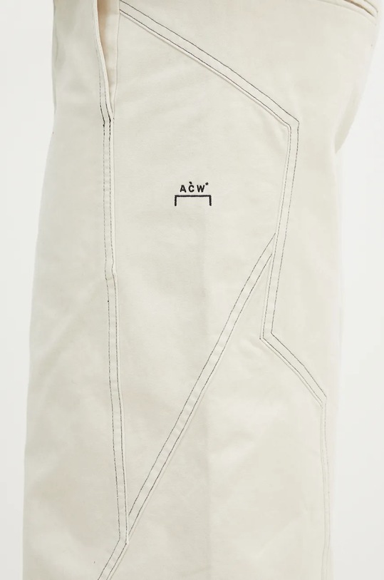 Хлопковая кофта A-COLD-WALL* Aspect Hoodie бежевый ACWMW207