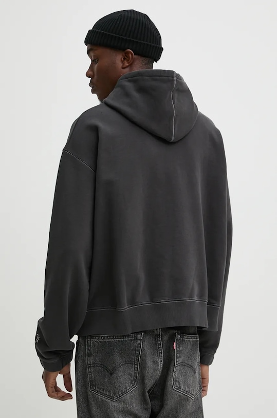 Îmbrăcăminte A-COLD-WALL* hanorac de bumbac Millbank Hoodie ACWMW197 gri