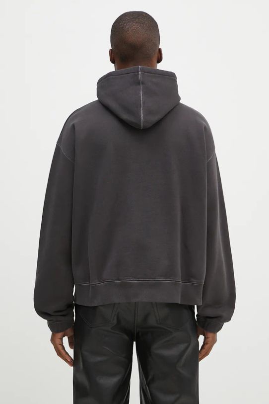 Ρούχα Βαμβακερή μπλούζα A-COLD-WALL* Millbank Hoodie ACWMW197 γκρί