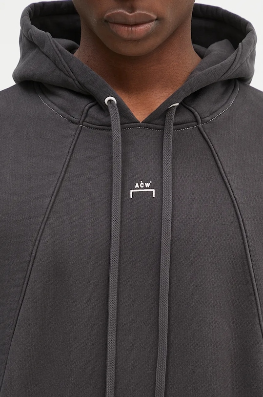 A-COLD-WALL* cotton sweatshirt Millbank Hoodie gray ACWMW197