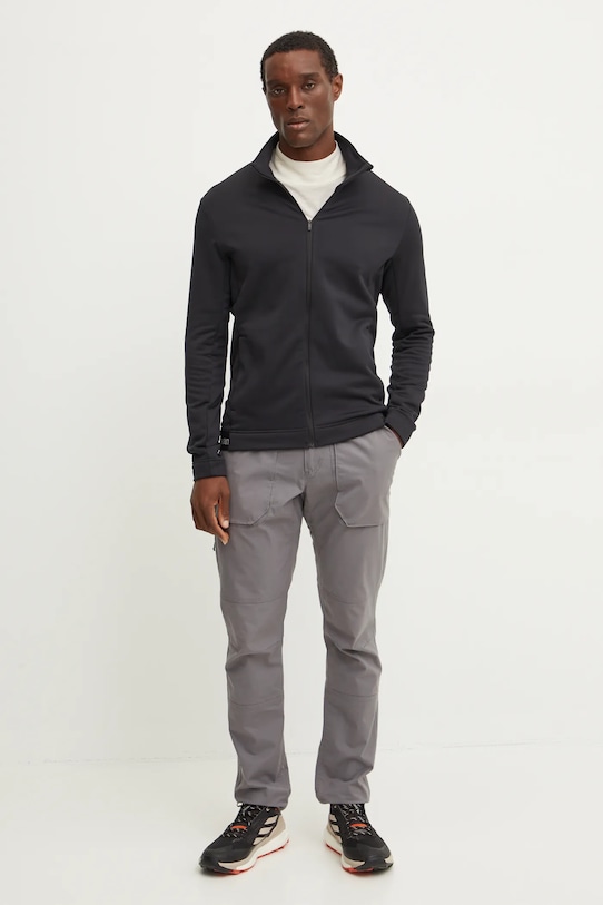 Sportovní mikina Peak Performance Rider Tech G79551 černá AW24