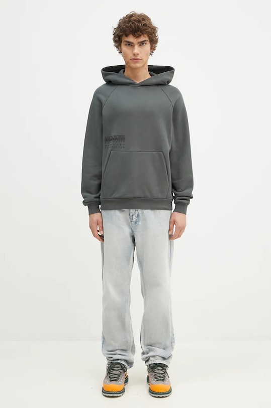 Napapijri bluza bawełniana B-Premium H NP0A4I6MG1S1 zielony