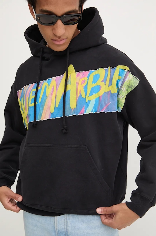 Бавовняна кофта BLUEMARBLE HO01.FL05B24 чорний