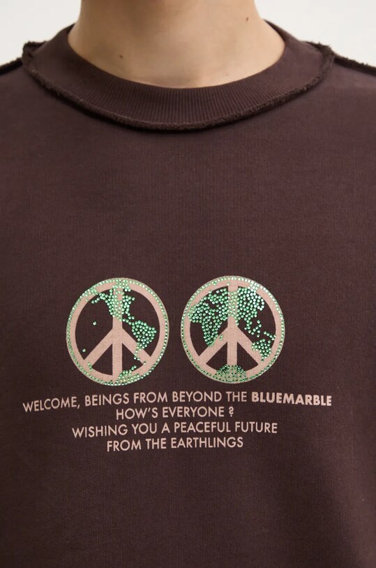 BLUEMARBLE bluza SW01.FL05B24 maro
