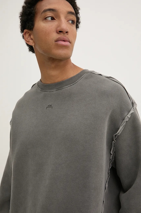 A-COLD-WALL* bluza bawełniana ACWMW201 szary