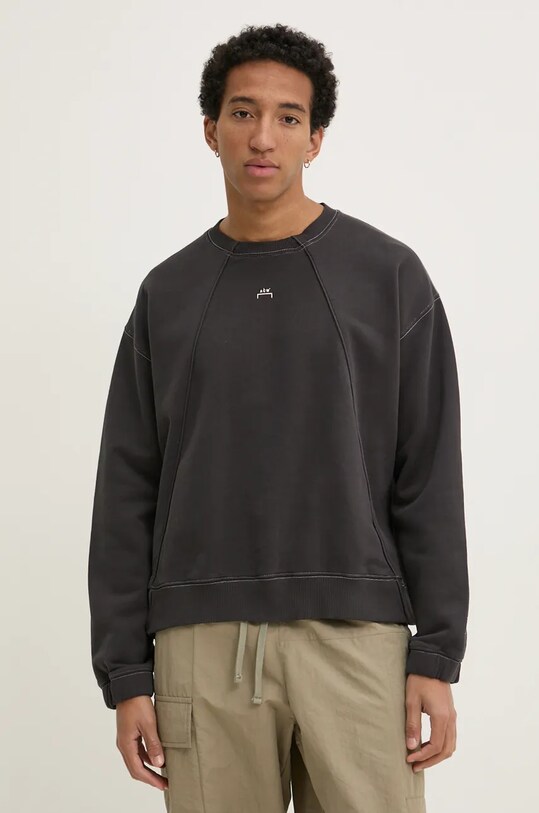 Бавовняна кофта A-COLD-WALL* бавовна сірий ACWMW198