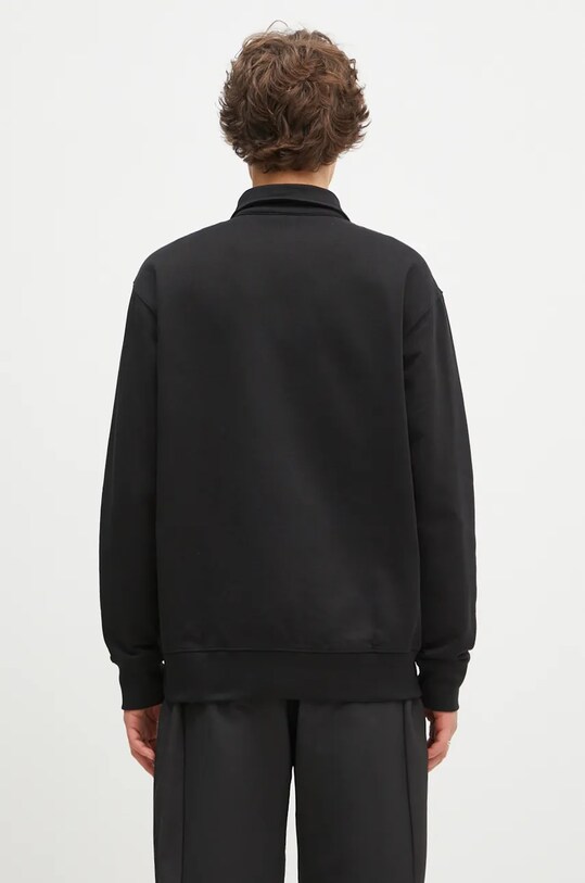 Дрехи Памучен суичър Norse Projects Ketel Relaxed Organic NORSE Logo Half Zip N20.1369.9999 черен