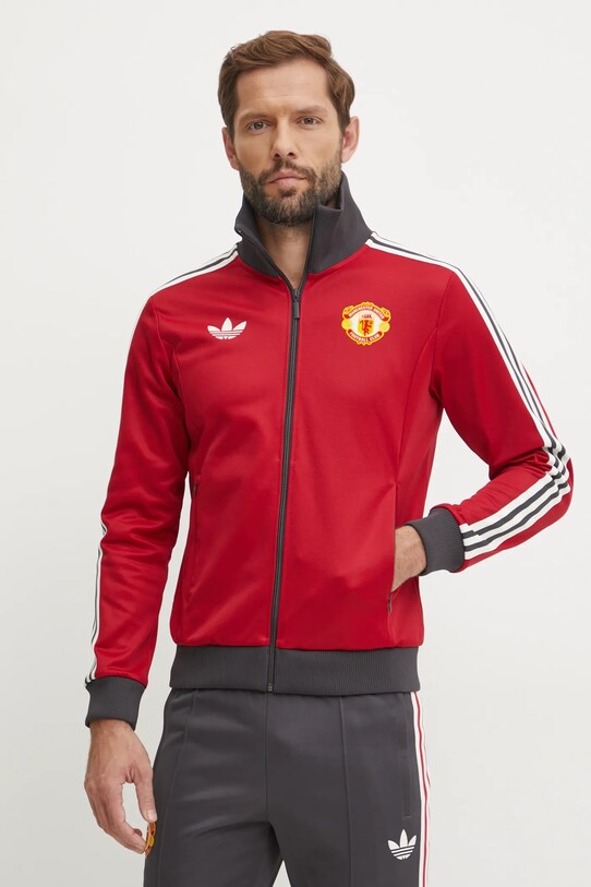 adidas Originals bluza Manchester United cu modele rosu IY0055
