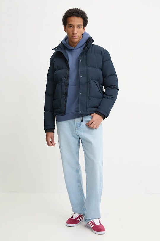 Bavlnená mikina adidas Originals JI6956 modrá AW24
