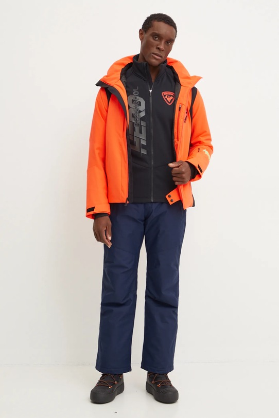 Спортивна кофта Rossignol Hero Classique RLNML13 чорний AW24