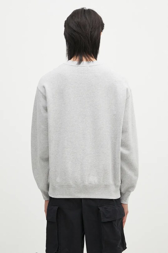 Одежда Кофта A Bathing Ape ONE POINT RELAXED FIT CREWNECK SWEATSHIRT 1K80113308 серый