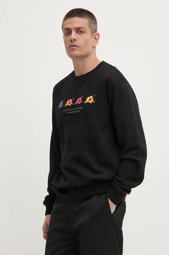 Суичър Rip Curl SURF REVIVAL HOFFMAN без качулка черен 05RMFL