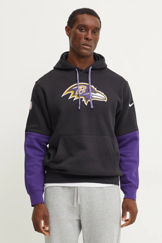 Nike felpa Baltimore Ravens con nero 02F2.049Y.8G.87G