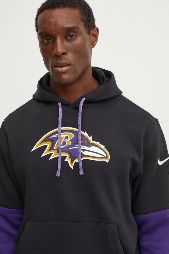 Nike felpa Baltimore Ravens 02F2.049Y.8G.87G nero