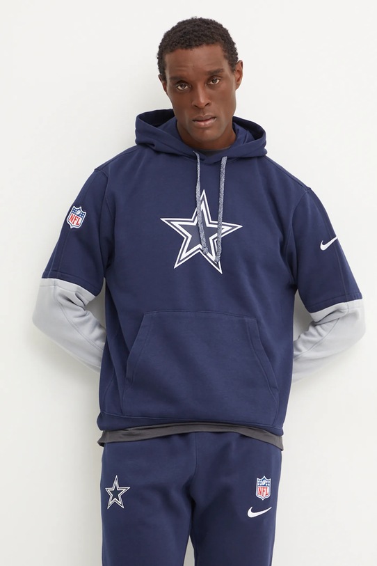 Mikina Nike Dallas Cowboys s kapucí námořnická modř 02F2.447M.7RD.87G