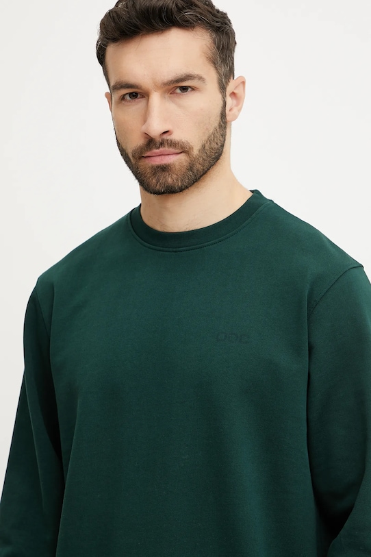 Хлопковая кофта POC зелёный 61651