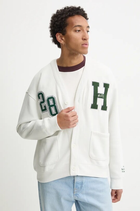 Hollister Co. bluza imprimeu bej KI322.4156.178