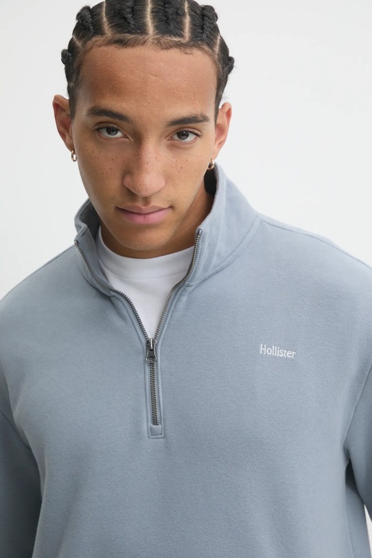Mikina Hollister Co. modrá KI322.4164.210