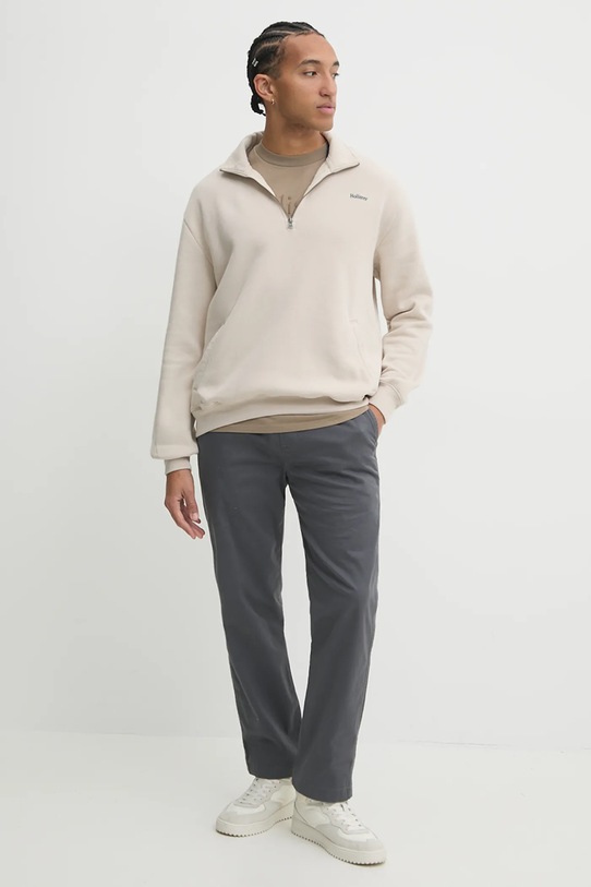 Hollister Co. bluza KI322.4164.400 bej AW24