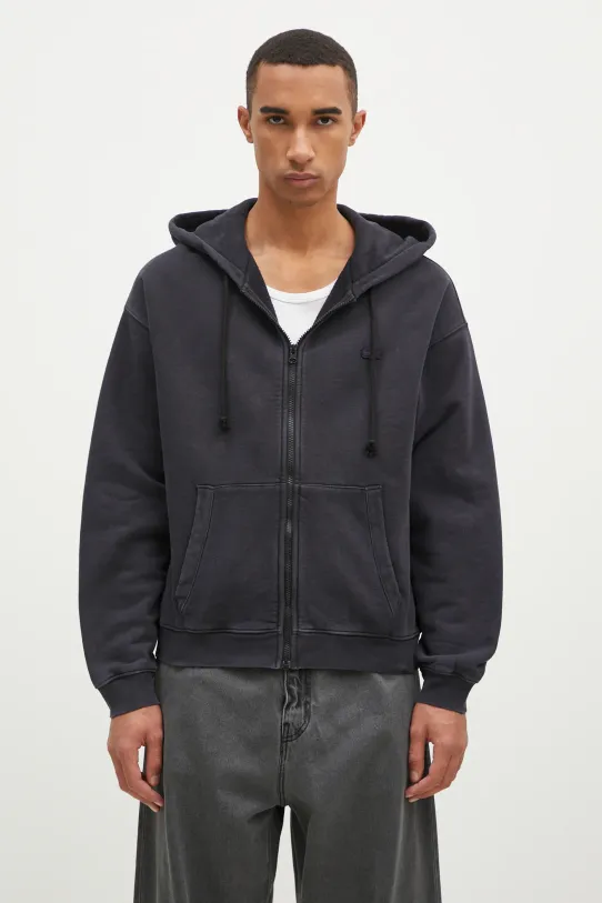 Lacoste cotton sweatshirt cotton black SH2830