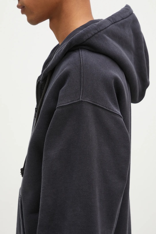 Бавовняна кофта Lacoste чорний SH2830