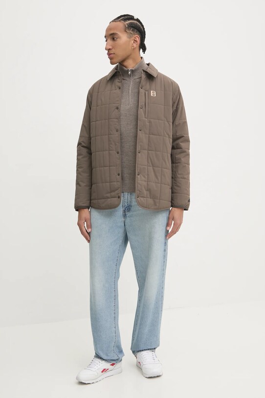 Abercrombie & Fitch sweter wełniany KI120.4176.400 brązowy AW24