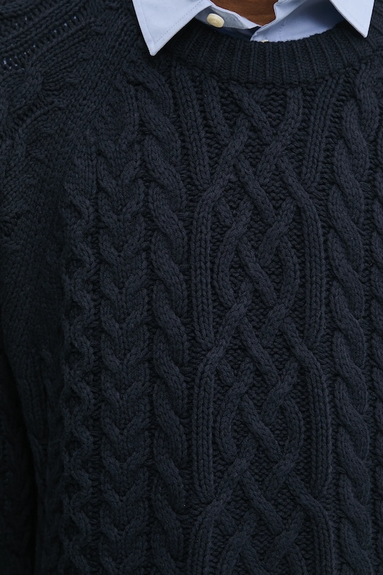 Abercrombie & Fitch sweter KI120.4189.200 granatowy