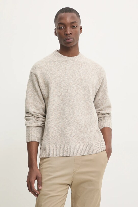 Abercrombie & Fitch sweter pozostałe beżowy KI120.4190.150