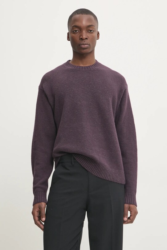 Abercrombie & Fitch pulover grosime medie violet KI120.4190.538