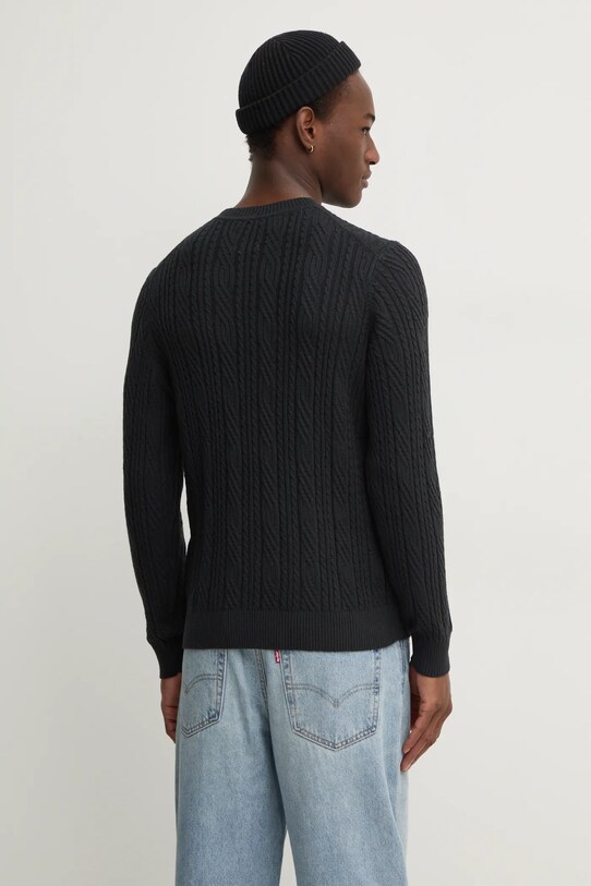 Ruházat Abercrombie & Fitch gyapjúkeverék pulóver KI120.4197.900 fekete