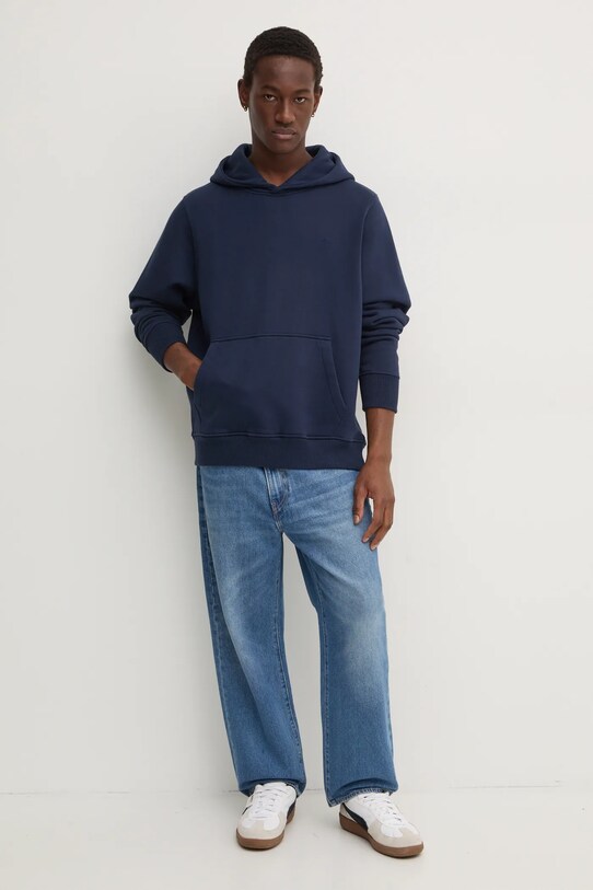 Abercrombie & Fitch bluza KI122.4273.200 bleumarin AW24