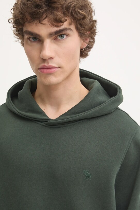 Mikina Abercrombie & Fitch zelená KI122.4273.330