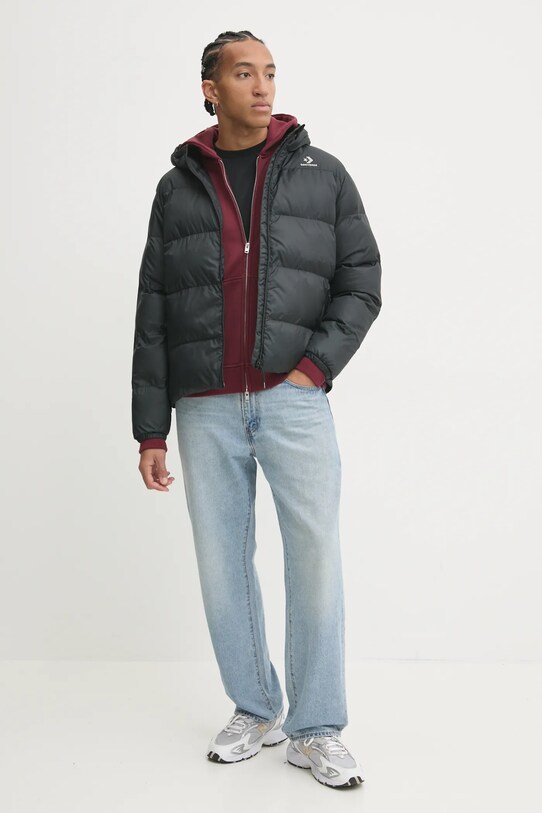 Abercrombie & Fitch bluza KI122.4275.530 burgundia AW24