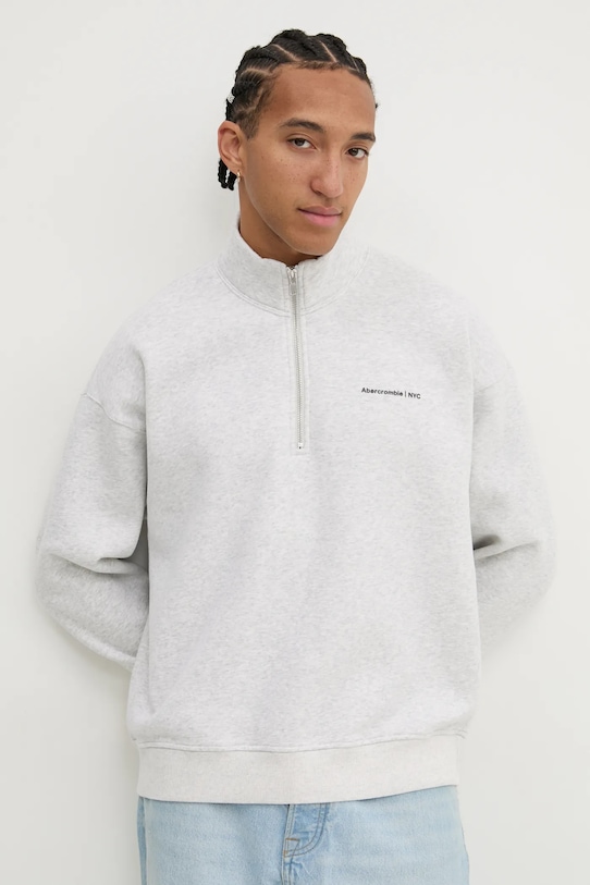 Μπλούζα Abercrombie & Fitch γκρί KI122.4365.112