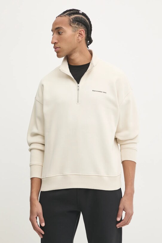 Abercrombie & Fitch bluza bej KI122.4365.170