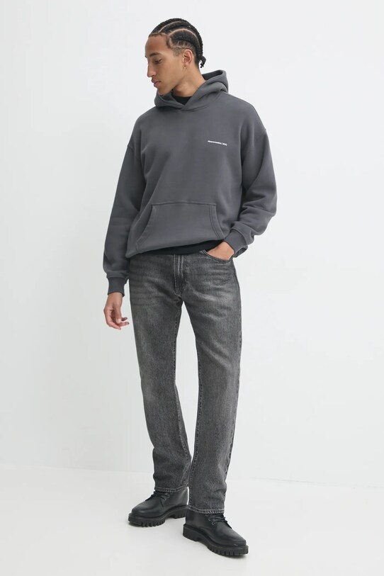 Pulover Abercrombie & Fitch KI122.4366.130 siva AW24